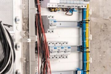 Quadro elétrico em instalação elétrica predial
